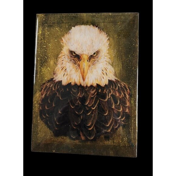 GOLD EAGLE WILDLIFE Tile Trive, 6x8 inches. With Cork Backing. - Picture 4 of 5
